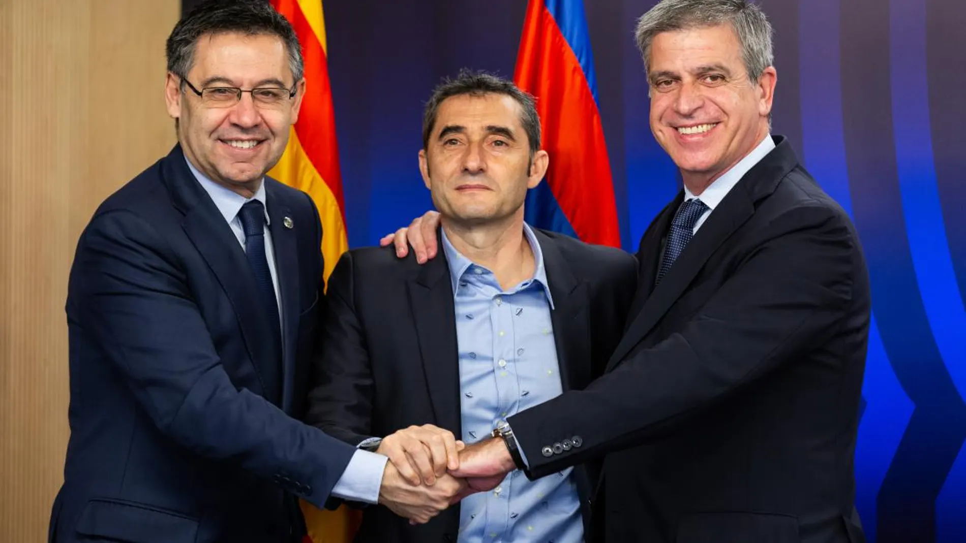 Ernesto Valverde renueva con el Barcelona hasta 2020 Ernesto Valverde renueva con el Barcelona hasta 2020