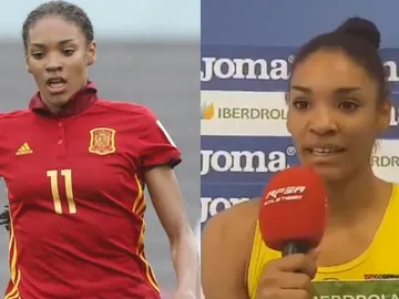 Salma Paralluelo, de campeona mundial en fútbol a récord nacional en 400 metros Salma Paralluelo, de campeona mundial en fútbol a récord nacional en 400 metros