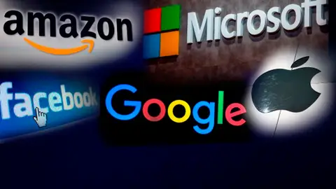 Amazon, Facebook, Google, Microsfot y Apple Amazon, Facebook, Google, Microsfot y Apple