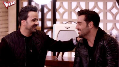 Luis Fonsi prepara a David Bustamante para los Asaltos de 'La Voz': 