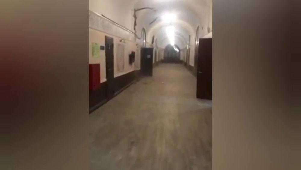 Se desploma el techo de una universidad en San Petersburgo