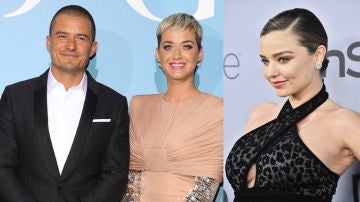 Orlando Bloom, Katy Perry y Miranda Kerr