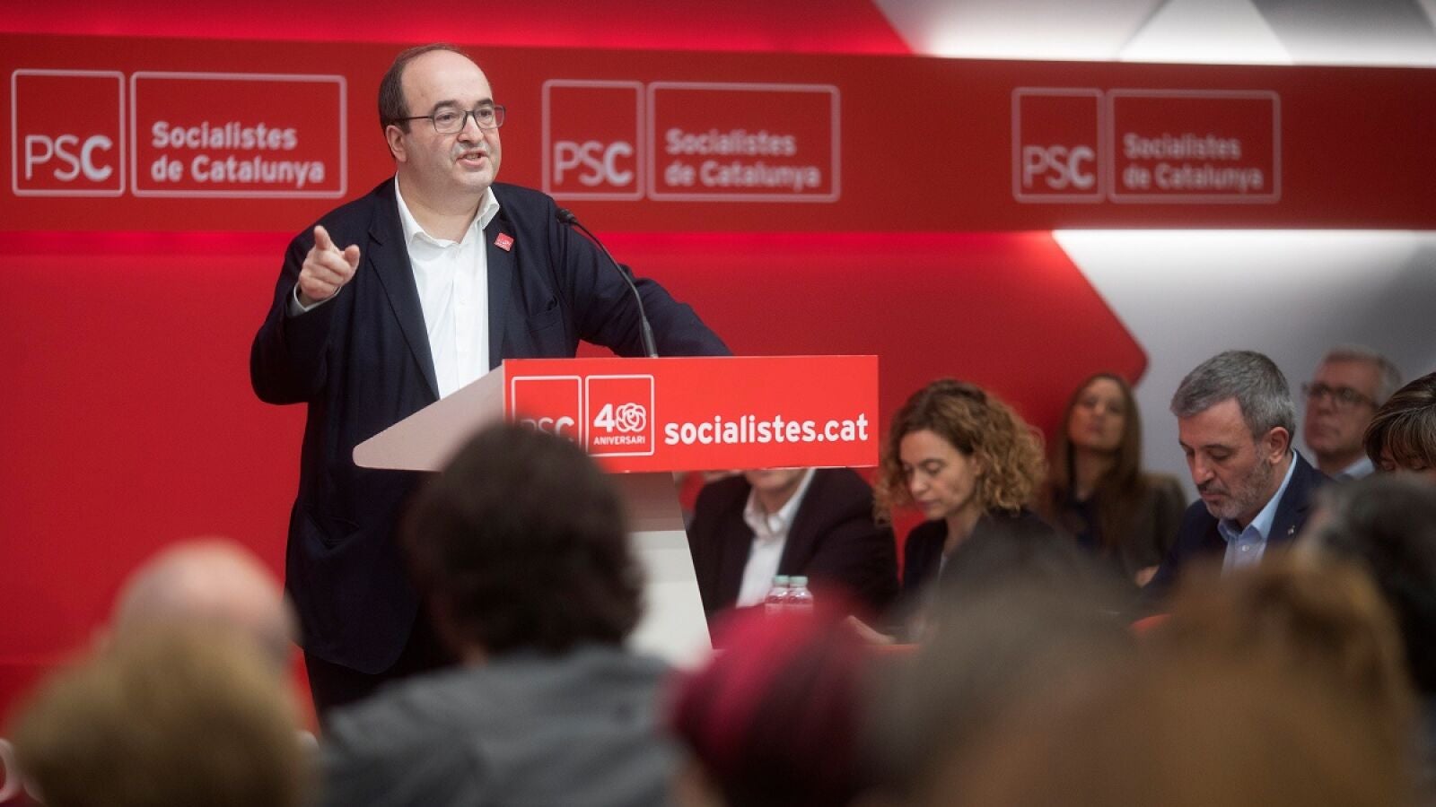 Miquel Iceta acusa a la derecha de 