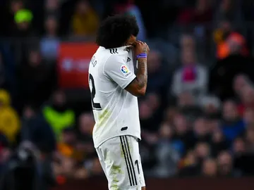 Marcelo, en un partido con el Real Madrid Marcelo, en un partido con el Real Madrid