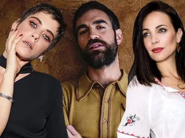 María León, Jon Plazaola y Nerea Garmendia, protagonistas de 'Allí abajo' María León, Jon Plazaola y Nerea Garmendia, protagonistas de 'Allí abajo'