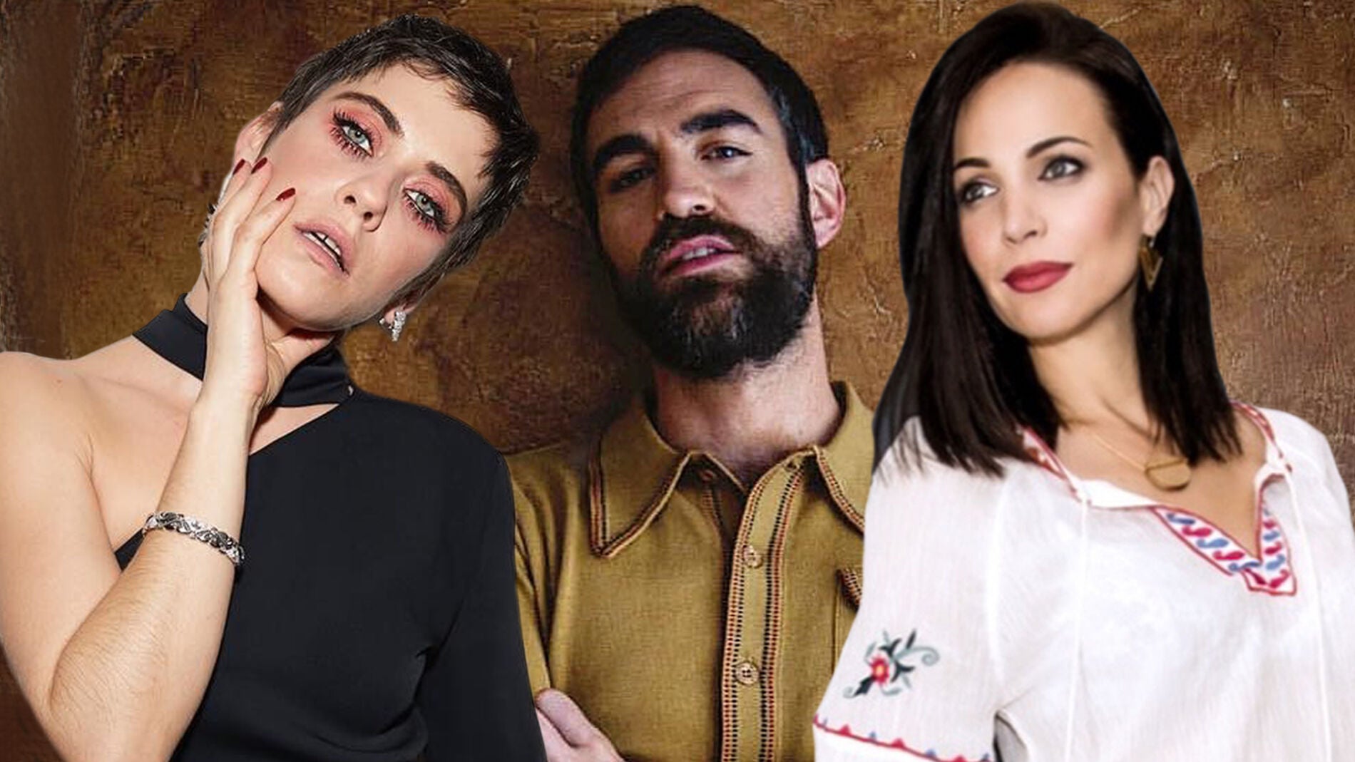 Mar&iacute;a Le&oacute;n, Jon Plazaola y Nerea Garmendia, protagonistas de 'All&iacute; abajo'