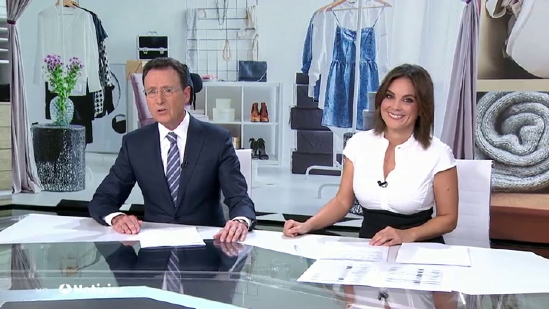 Matías Prats y Mónica Carrillo