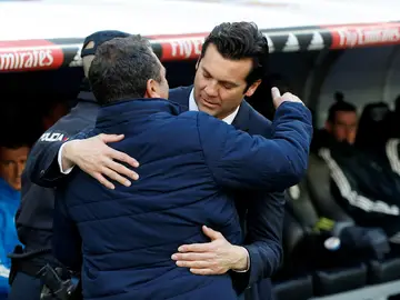 Solari saluda a Eusebio Solari saluda a Eusebio