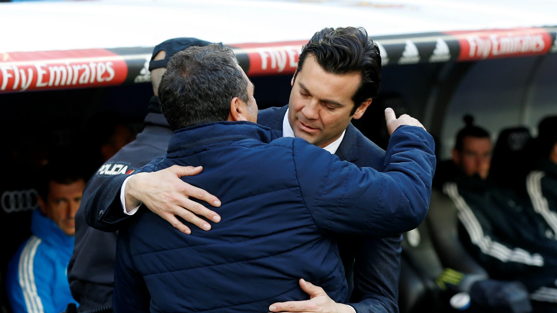 Solari saluda a Eusebio Solari saluda a Eusebio