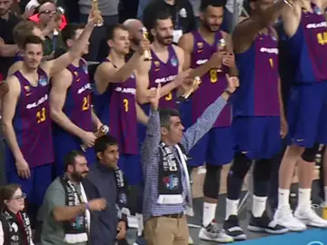 El elenco de 'Campeones', con el Barcelona Lassa El elenco de 'Campeones', con el Barcelona Lassa