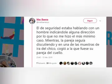 Una joven comparte cómo es testigo de una agresión machista en el Metro de Madrid, pero no lo puede denunciar Una joven comparte cómo es testigo de una agresión machista en el Metro de Madrid, pero no lo puede denunciar