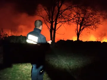 Incendio en Cantabria Incendio en Cantabria