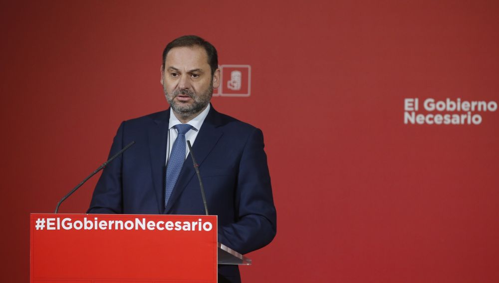 El secretario de Área del PSOE y ministro de Fomento, José Luis Ábalos
