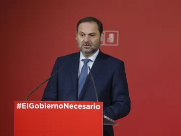 El secretario de Área del PSOE y ministro de Fomento, José Luis Ábalos El secretario de Área del PSOE y ministro de Fomento, José Luis Ábalos