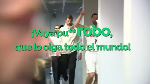 El brutal cabreo de Felipe Reyes tras perder la Copa del Rey: "¡Ladrones! ¡Vaya puto robo, que lo oiga todo el mundo! ¡Dos años seguidos!" El brutal cabreo de Felipe Reyes tras perder la Copa del Rey: "¡Ladrones! ¡Vaya puto robo, que lo oiga todo el mundo! ¡Dos años seguidos!"