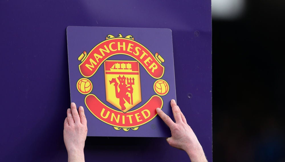 El escudo del Manchester United