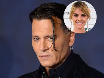 Amaia Salamanca y Johnny Depp Amaia Salamanca y Johnny Depp