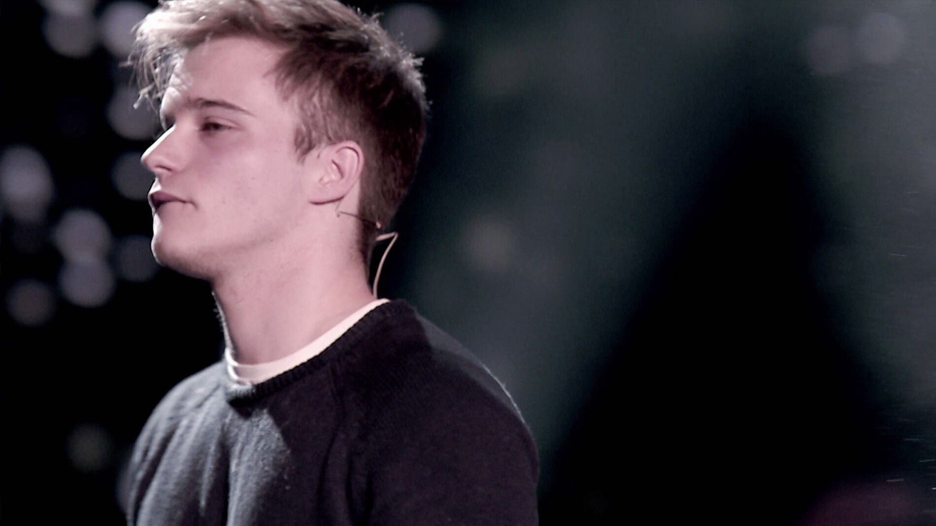 El gallo de un inseguro Jos&eacute; Luis Cantero durante los ensayos de los Asaltos &lsquo;La Voz&rsquo; 