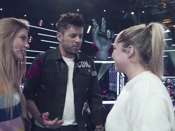 La delicadeza de Apryl Scemama atrapa a Pablo López y Miriam Rodríguez La delicadeza de Apryl Scemama atrapa a Pablo López y Miriam Rodríguez