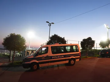 Furgón de policía de Croacia Furgón de policía de Croacia