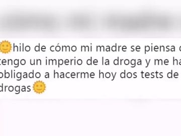 REEMPLAZO | El hilarante hilo de Twitter del 'drama' de una adolescente: "Mi madre se piensa que tengo un imperio de la droga"