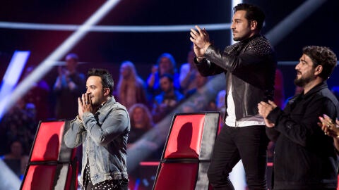 Pablo L&oacute;pez, a Linda Rodrigo en los Asaltos de &lsquo;La Voz&rsquo;: &ldquo;No soy tu coach, pero soy tu soldado&rdquo;