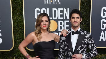 Mia Swier y Darren Criss Mia Swier y Darren Criss