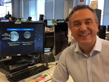 Roberto Brasero nos explica el fenómeno de la 'Superluna' Roberto Brasero nos explica el fenómeno de la 'Superluna'