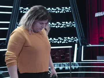 VÍDEO: Iria Regueiro pone los pelos de punta a Antonio Orozco durante los ensayos VÍDEO: Iria Regueiro pone los pelos de punta a Antonio Orozco durante los ensayos