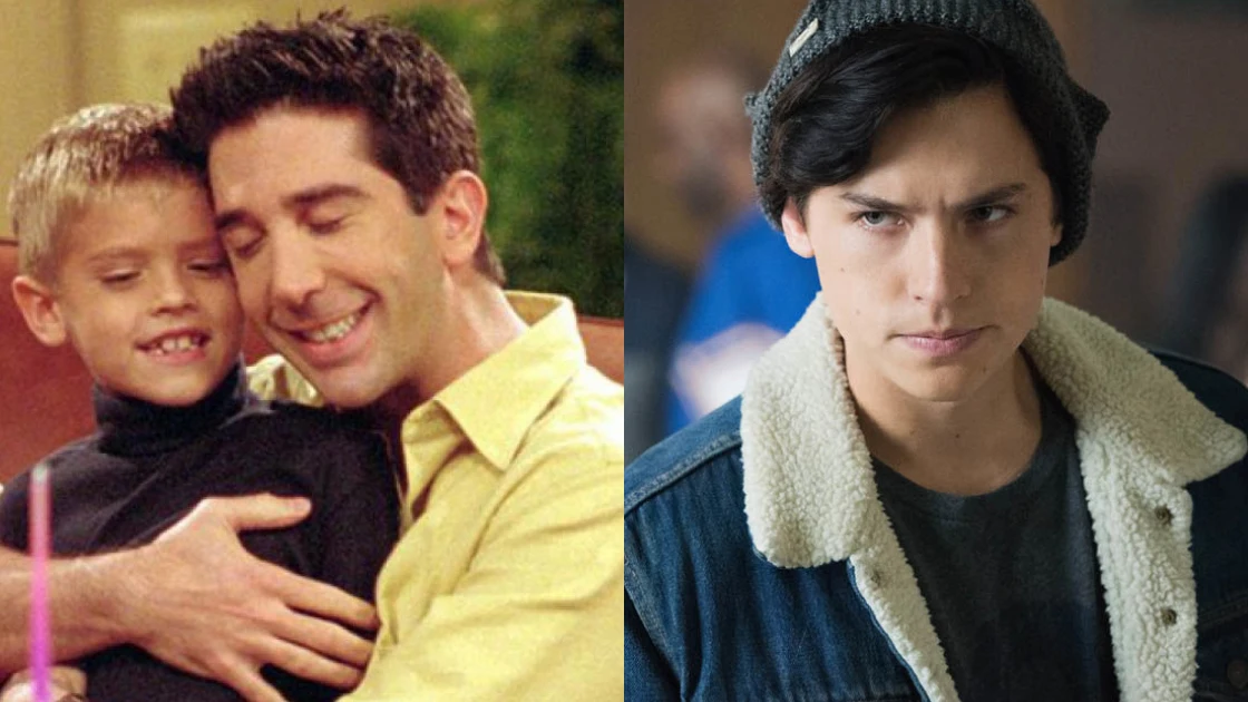 Cole Sprouse como Ben Geller en 'Friends' Cole Sprouse como Ben Geller en 'Friends'