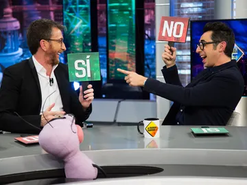 Trancas y Barrancas analizan en 'El Hormiguero 3.0' el momento vital de Berto Romero y Pablo Motos Trancas y Barrancas analizan en 'El Hormiguero 3.0' el momento vital de Berto Romero y Pablo Motos