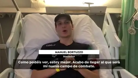 Manuel Bortuzzo, el nadador que quedó paralítico al recibir un disparo: "No veo la hora de dar todo" Manuel Bortuzzo, el nadador que quedó paralítico al recibir un disparo: "No veo la hora de dar todo"