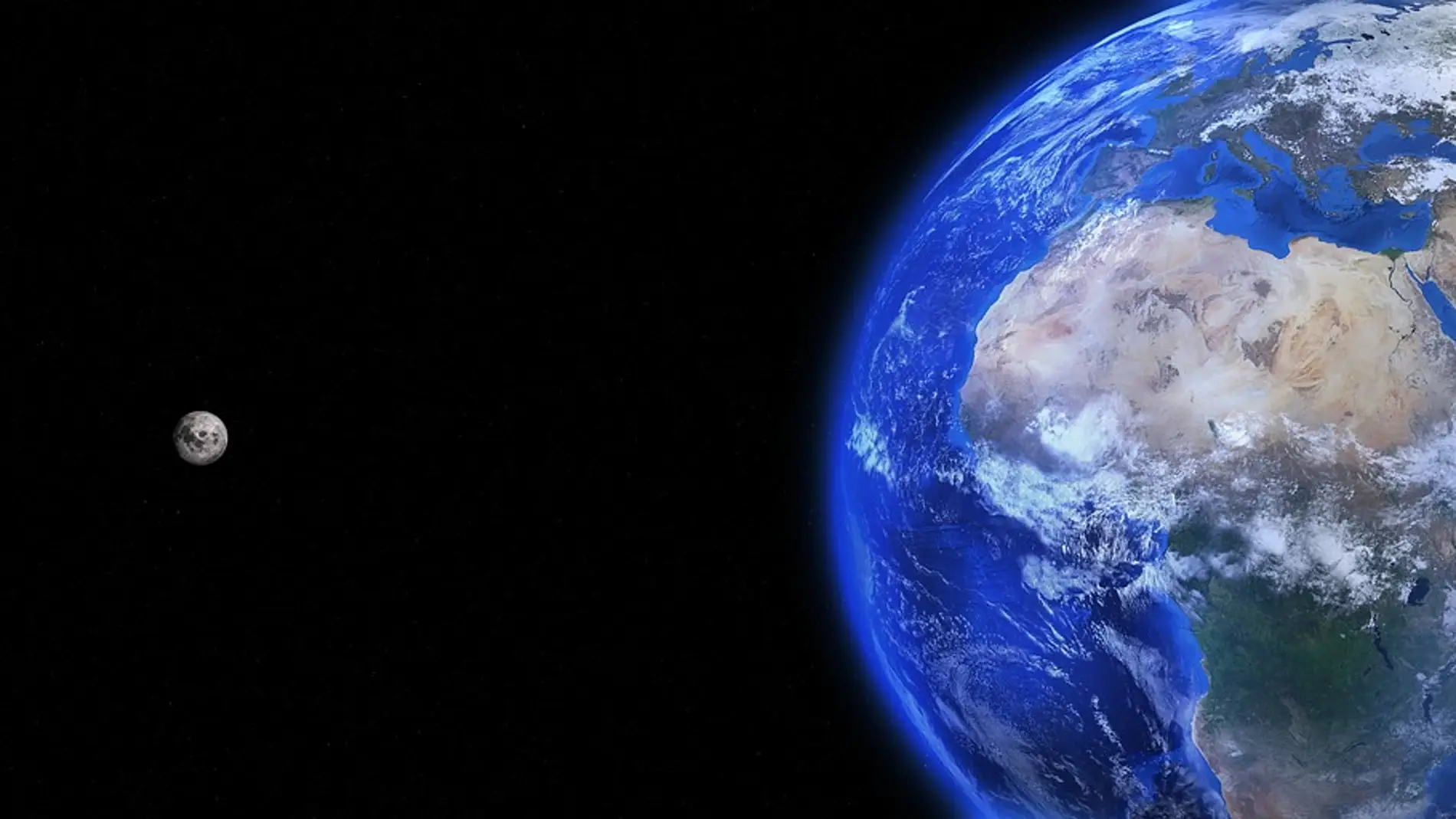 La Tierra y la Luna