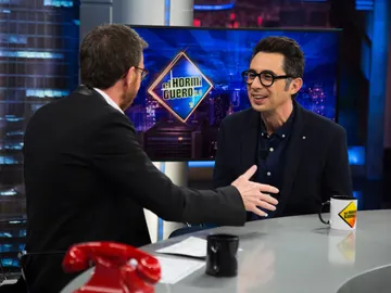 Berto Romero, sobre la paternidad en 'El Hormiguero 3.0': "El culo de un bebé es como la piedra filosofal" Berto Romero, sobre la paternidad en 'El Hormiguero 3.0': "El culo de un bebé es como la piedra filosofal"