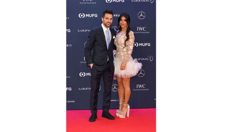 Cesc Fábregas y Daniella Semaan 