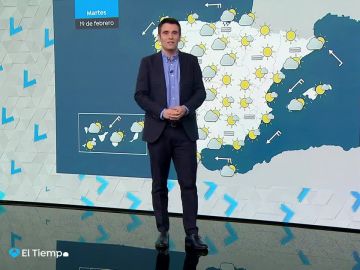 Jornada marcada por la nubosidad y lloviznas débiles en el norte y en las montañas del interior de la península