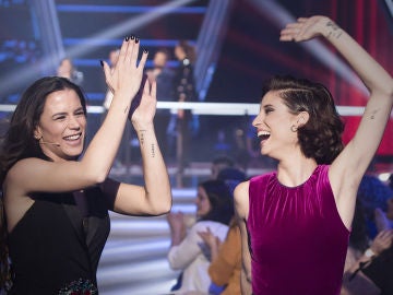 La Voz - Asaltos 2 - Teresa Ferrer y Lorena Fern&aacute;ndez se quedan en el equipo Antonio