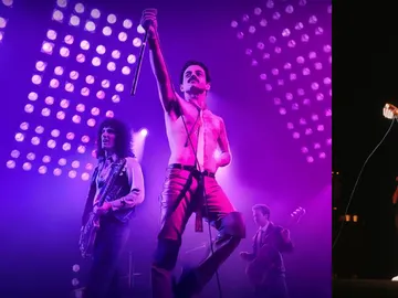 Rami Malek interpreta a Freddie Mercury en 'Bohemian Rhapsody' Rami Malek interpreta a Freddie Mercury en 'Bohemian Rhapsody'