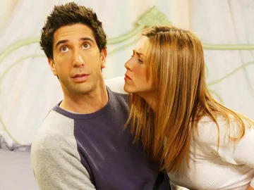 Ross y Rachel en 'Friends' Ross y Rachel en 'Friends'