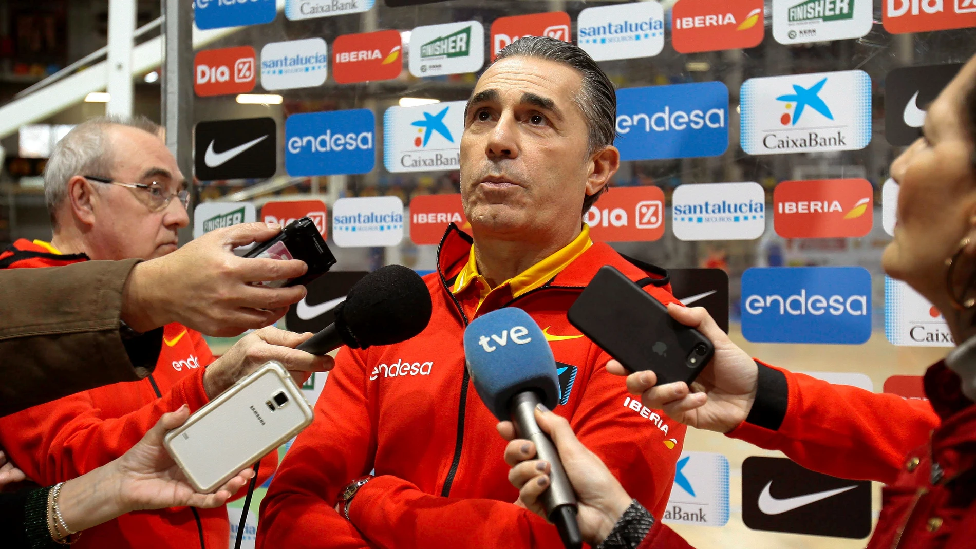 Scariolo atiende a los medios de comunicación Scariolo atiende a los medios de comunicación