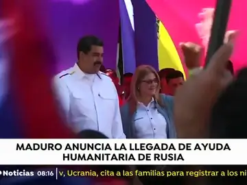 Nicolás Maduro anuncia la llegada de ayuda humanitaria de Rusia Nicolás Maduro anuncia la llegada de ayuda humanitaria de Rusia