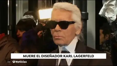 REEMPLAZO Muere el diseñador Karl Lagerfeld a los 85 años REEMPLAZO Muere el diseñador Karl Lagerfeld a los 85 años