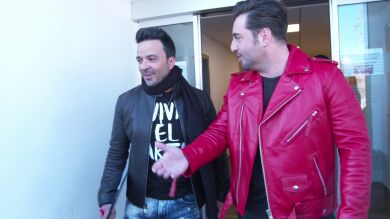 Los talents del 'Equipo Fonsi' reciben a su coach al ritmo de 'Échame la culpa'