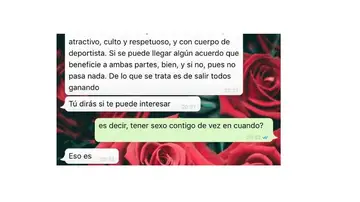 La respuesta de la joven a la propuesta La respuesta de la joven a la propuesta