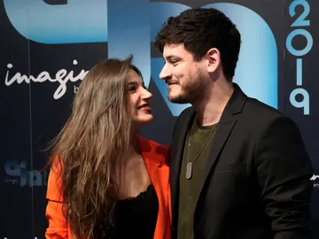 Ana Guerra y Cepeda durante la presentación de la gira Ana Guerra y Cepeda durante la presentación de la gira