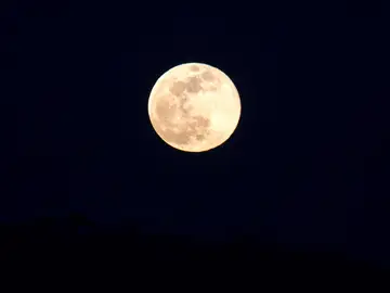 La Superluna sobre Galicia La Superluna sobre Galicia
