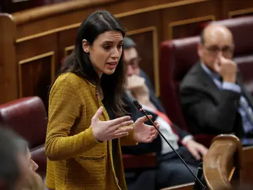 La portavoz de Podemos Irene Montero La portavoz de Podemos Irene Montero