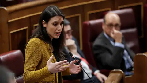 La portavoz de Podemos Irene Montero La portavoz de Podemos Irene Montero