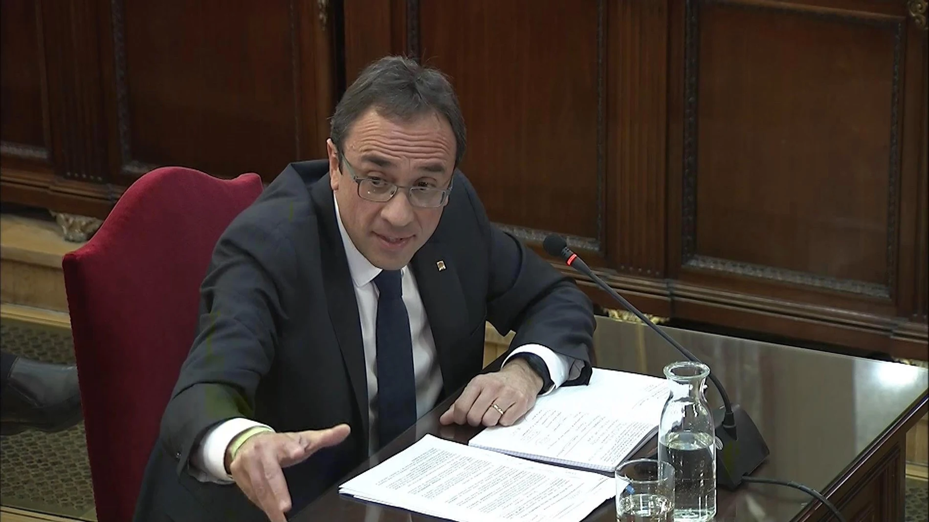 El exconseller, Josep Rull, declara en el juicio del 'procés' El exconseller, Josep Rull, declara en el juicio del 'procés'