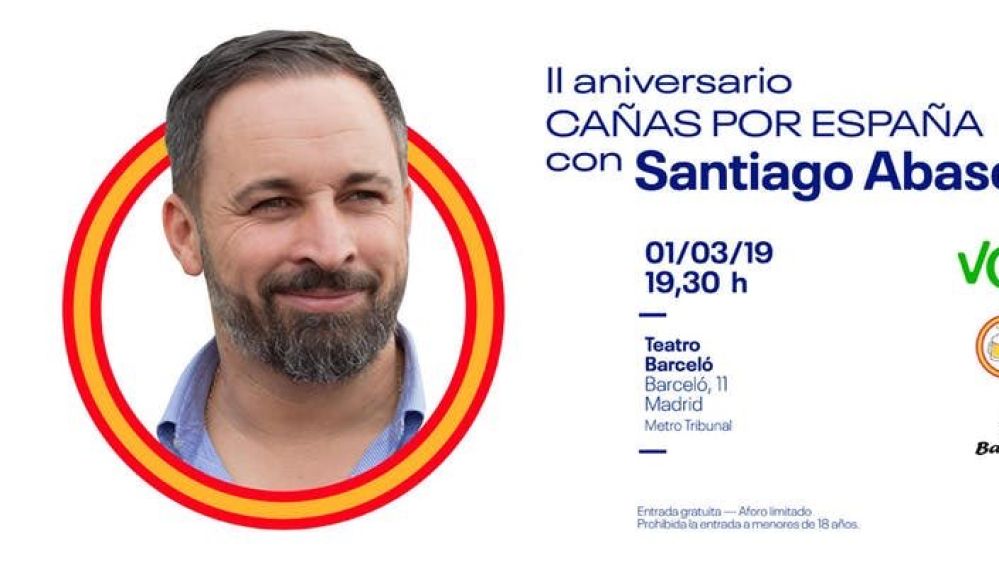 'Cañas por España' con Santiago Abascal